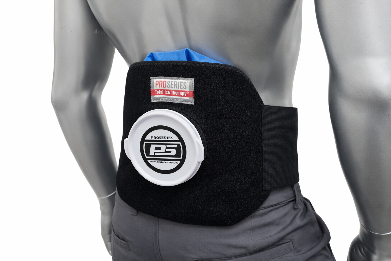 Lower Back / Lumbar Ice Pack & Ice Wrap