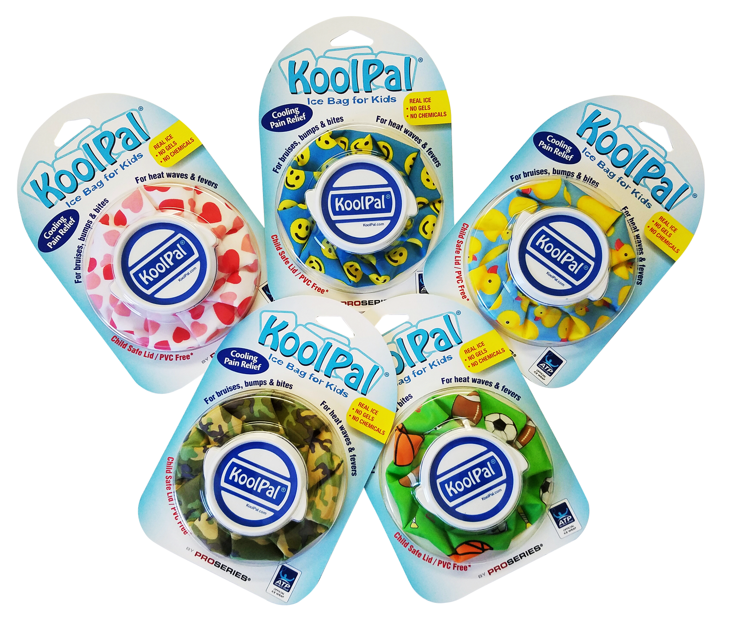 KoolPal Ice Bag for Kids - 5" Ice Bags